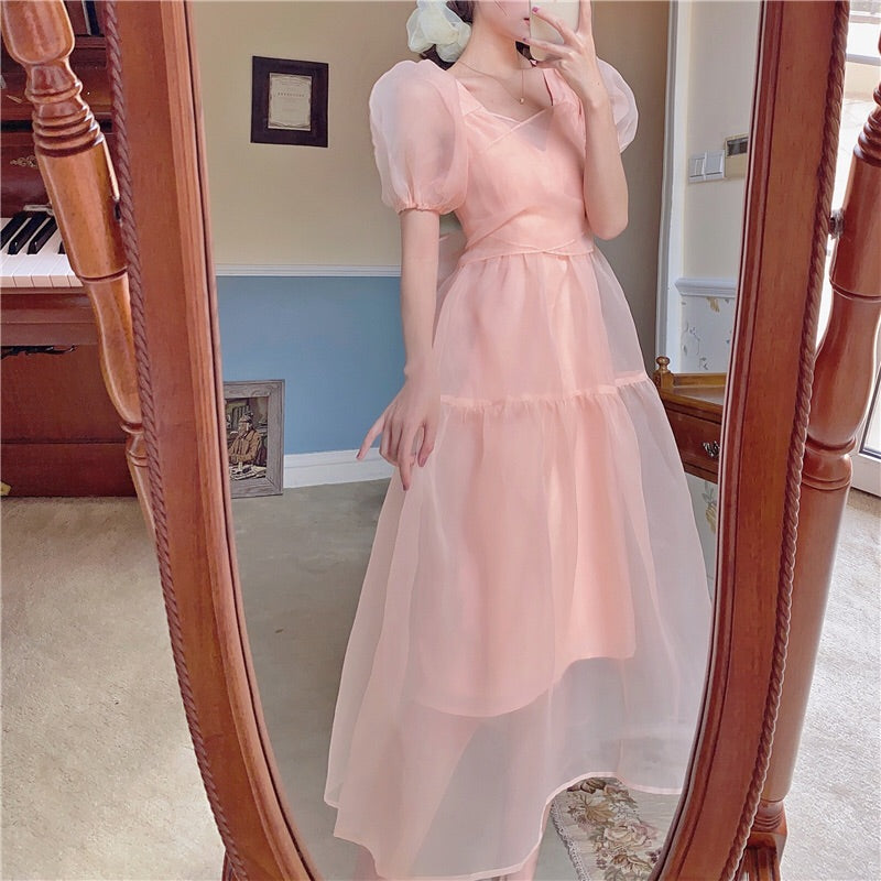 kawaii cute pink dresses